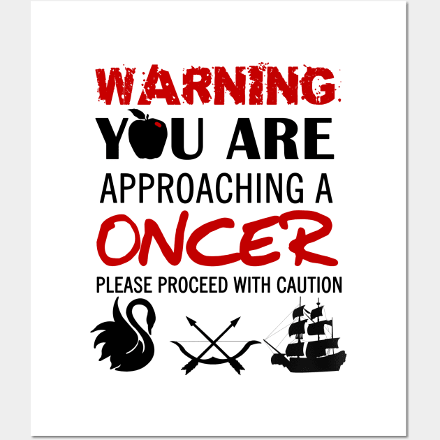 Warning! You're approaching a Oncer Wall Art by KsuAnn